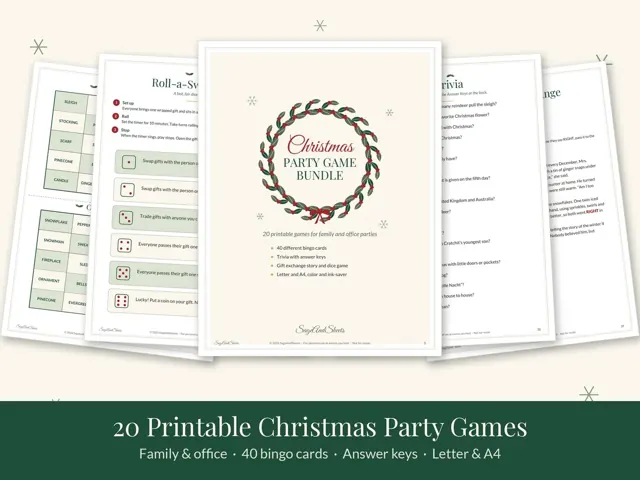 Christmas Party Game Bundle preview